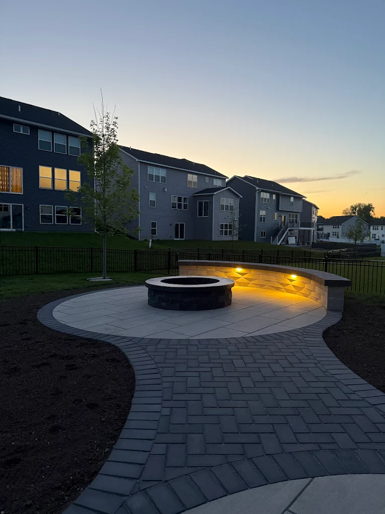 Beautiful landscaped garden